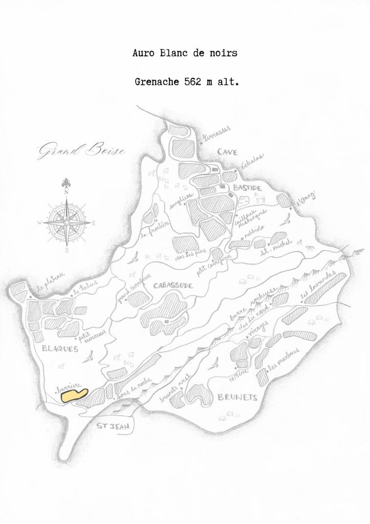 Château Grand Boise - Auro Blanc De Noirs Biodynamie / Natuurwijn 